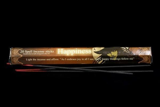 HAPPINESS SPELL INCENSE PACK OF 20 STICKS