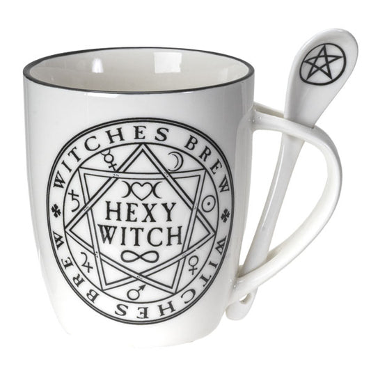 HEXY WITCH MUG AND SPOON SET