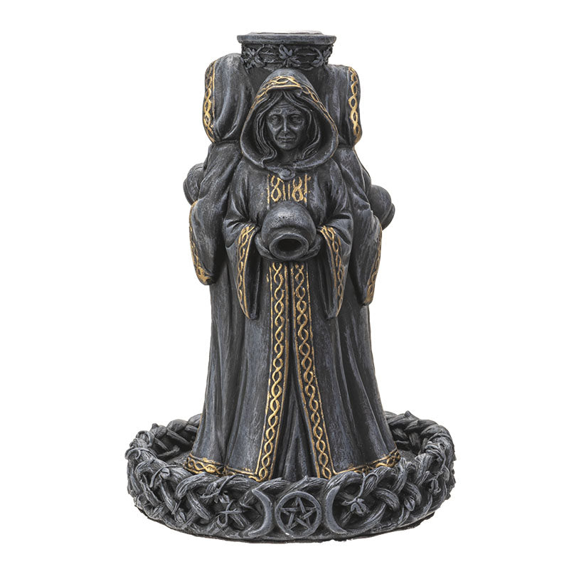 MOTHER MAIDEN CRONE BACKFLOW INCENSE BURNER