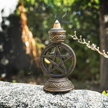 Load image into Gallery viewer, PENTAGRAM BACKFLOW INCENSE BURNER
