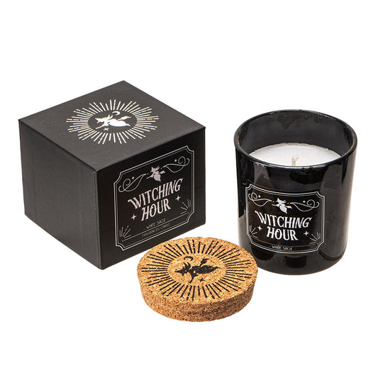 witching Hour white sage candle