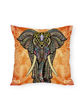 Load image into Gallery viewer, Elephant Print Cushion Cover Without Filler
