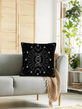 Load image into Gallery viewer, Sun &amp; Moon Print Cushion Cover Without Filler
